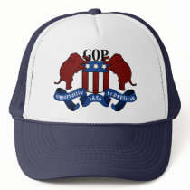 GOP Coat of Arms Trucker Hats