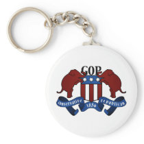 GOP Coat of Arms Key Chain