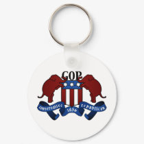 GOP Coat of Arms keychains