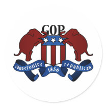 GOP Coat of Arms stickers