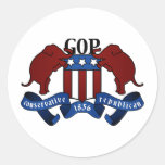 GOP Coat of Arms Sticker