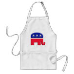 GOP Elephant Logo Apron