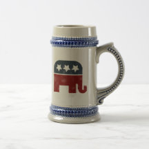 GOP elephant logo Mugs