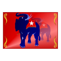 GOP elephant  Poster posters