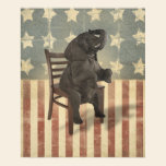 GOP Elephant Takes Over the Chair Funny Political posters