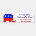 GOP Fearmongers Bumper Stickers