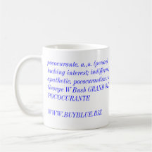 GOP  Grand Old Pococurante.  www.buyblue.biz Coffee Mug
