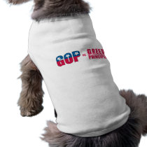 GOP = Greed Over Principle Pet Shirt