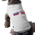 GOP = Greed Over Principle Pet Shirt