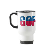 GOP = Greed Over Principle Travel Mug