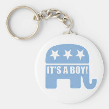 GOP "It's A Boy" Keychains