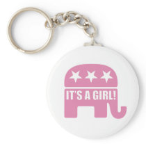 GOP "It's A Girl" Keychains