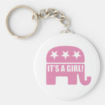 GOP "It's A Girl" Keychains