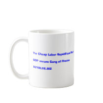GOP means Gang of Pirates  buyblue.biz mugs