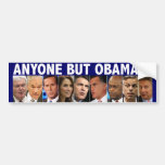 GOP Nine - 2012 Republican Primary Election Bumper Stickers