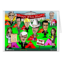 GOP Occupy White House Greeting Card
