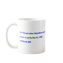 GOP party like it's 1929    buyblue.biz mugs
