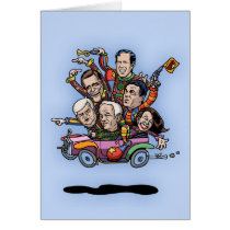GOP Primary Car Greeting Card