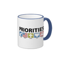 GOP Priorities mugs
