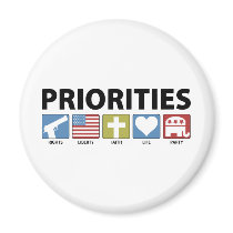GOP Priorities magnets