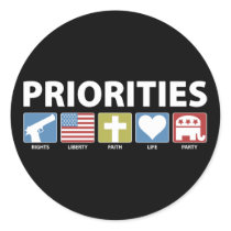 GOP Priorities stickers by AmericanElephant GOP Priorities stickers