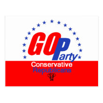 GOP REPUBLICAN 2016 Postcard