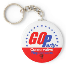 GOP Republican Keychain