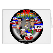 GOP Sober Wednesday Greeting Card