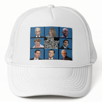 GOP - The Shady Bunch - Paul Romney Palin Bachmann Mesh Hat