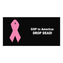GOP to America - Drop dead photo cards by AntiRepublican GOP to America - Drop dead photo cards