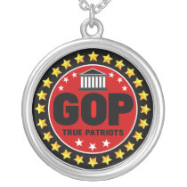 GOP True Patriots Personalized Necklace