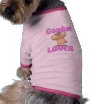 Gopher Lover pet clothing