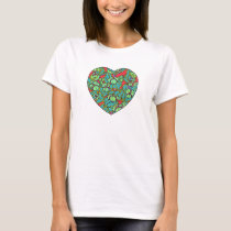 Gopher Purge Heart t-shirts