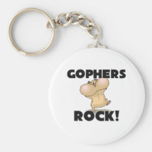 Gophers Rock Keychain