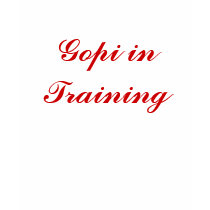 Gopi in Training Tee t-shirts