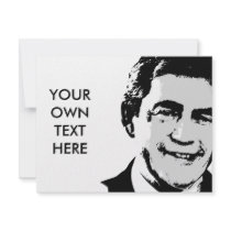 Gordon Brown invitations by Politicaltshirts Gordon Brown invitations