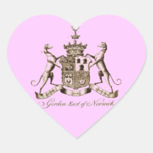 GORDON FAMILY CREST STICKER