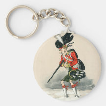 Gordon Highlander Soldier Keychain