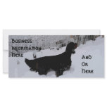Gordon Setter 2012 Calendar Bookmark Rack Card