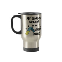 Gordon Setter Agility Dog mugs by MenagerieMayhem Gordon Setter Agility Dog mugs