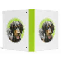 Gordon Setter Binder