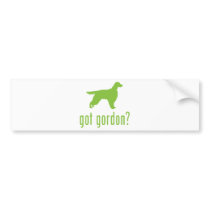Gordon Setter bumper stickers by Pawdboy Gordon Setter bumper stickers