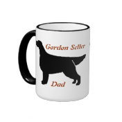 Gordon Setter Dad Ceramic Mug