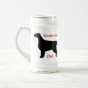 Gordon Setter Dad Ceramic Stein