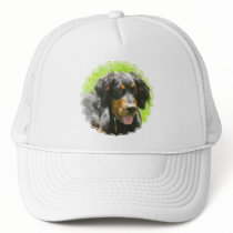 Gordon Setter Dog Baseball Hat