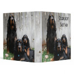 Gordon Setter Generations Painting Avery Binder