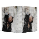 Gordon Setter Grunge Avery Binder