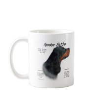 Gordon Setter History Design mugs by GreyWolfCreation Gordon Setter History Design mugs
