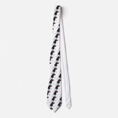 Gordon Setter History Design Neck Wear by GreyWolfCreation