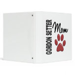 Gordon Setter Mom 2 binders
